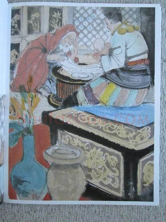 程十发连环画《召树屯和喃婼娜》 | 书画知识