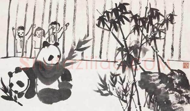 王明明儿童时期画作欣赏 | 书画学堂