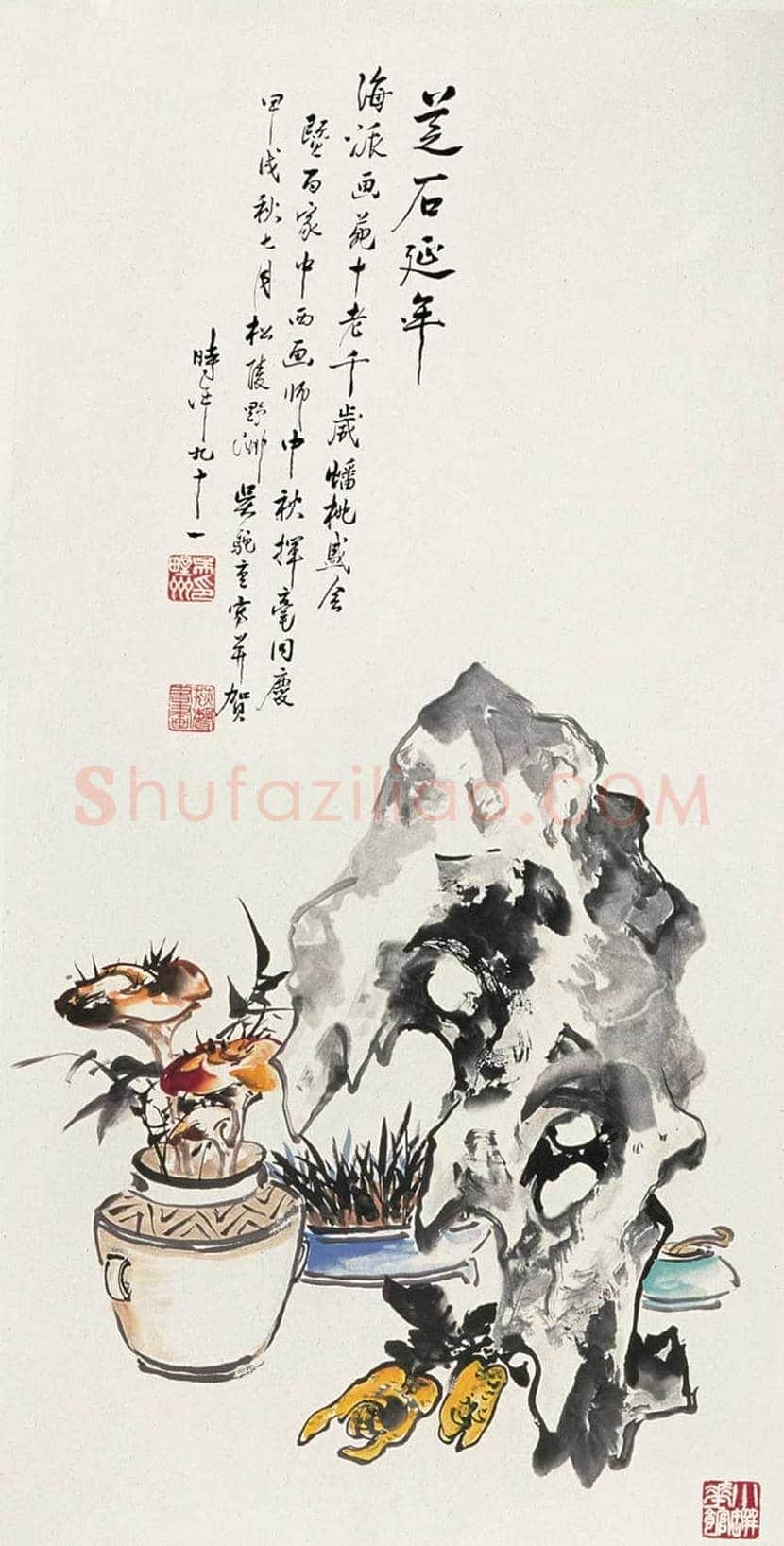 吴野洲国画作品欣赏 | 书画学堂