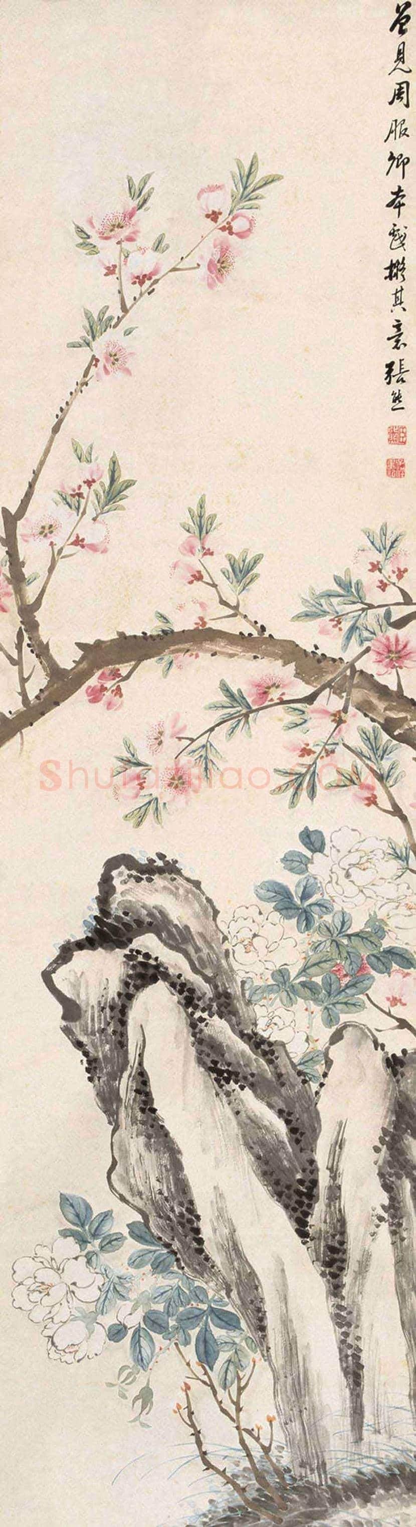 张熊花鸟画作品欣赏 | 书画常识