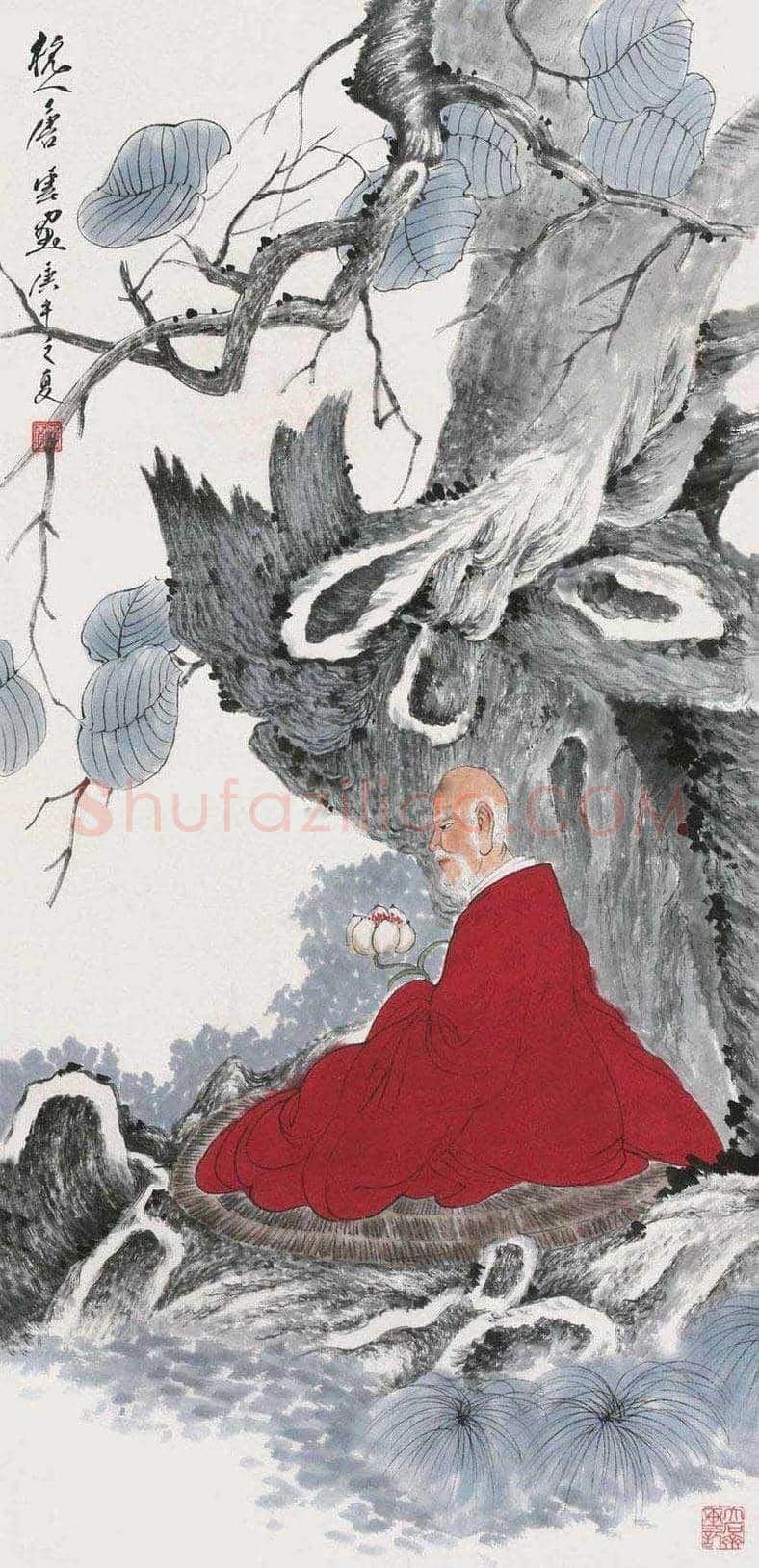 唐云人物画作品欣赏 | 书画知识