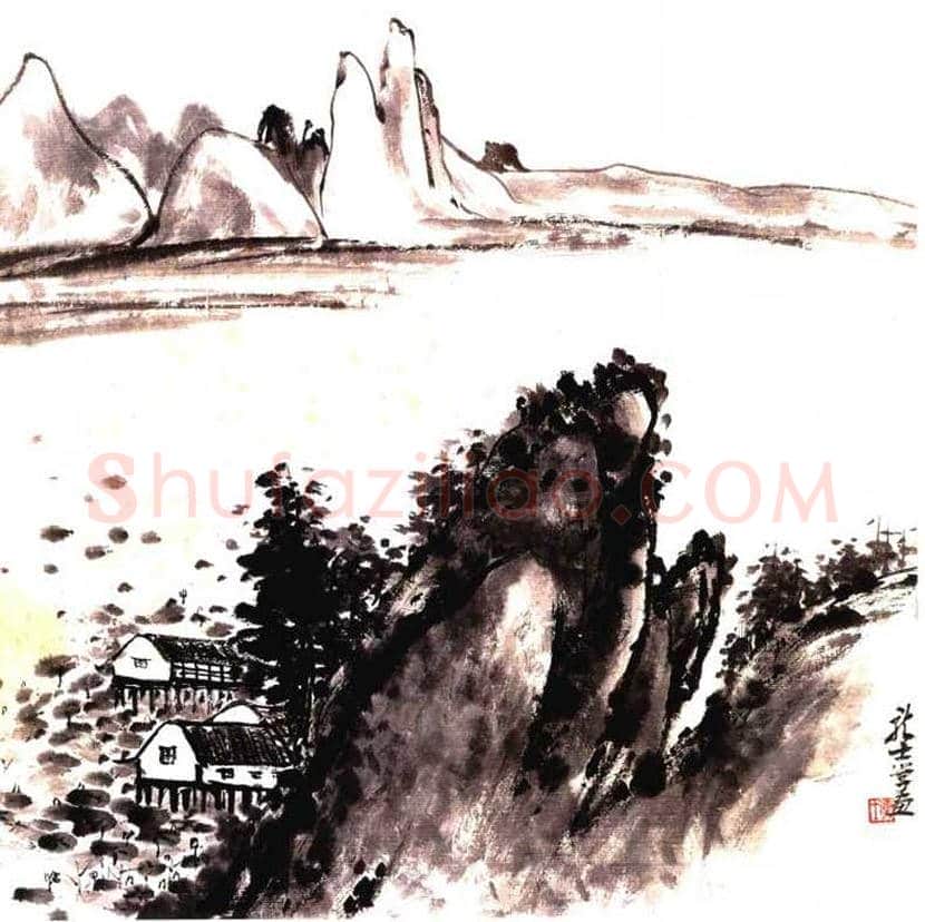 萧龙士作品欣赏 | 书画讲解