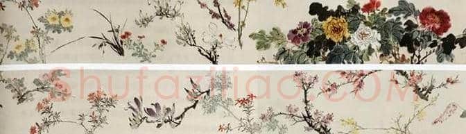 王雪涛《百卉图》中国小写意花鸟绘画巅峰之作 | 书画资料