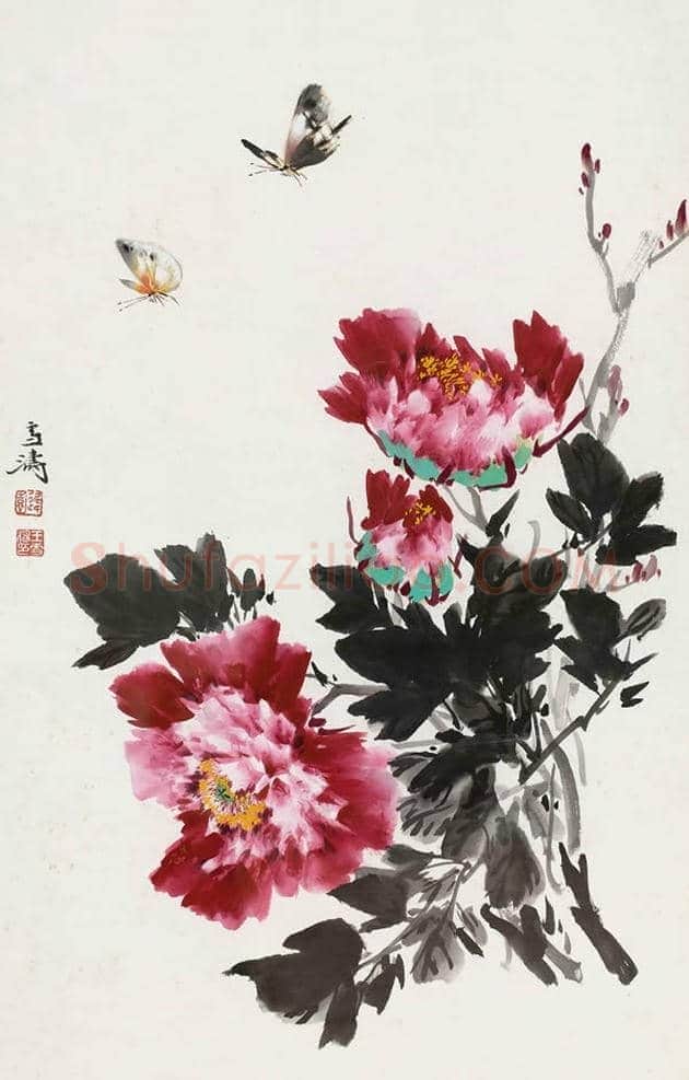 王雪涛国画牡丹欣赏 | 书画学堂