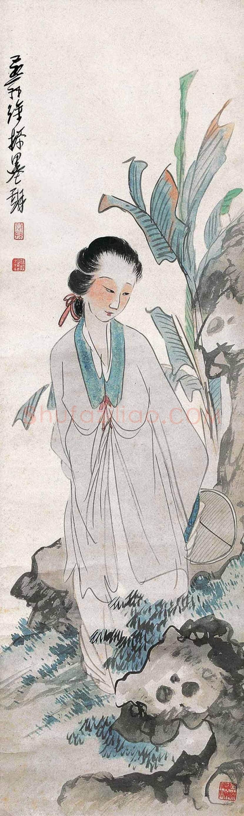 徐燕孙人物画作品欣赏 | 书画讲解