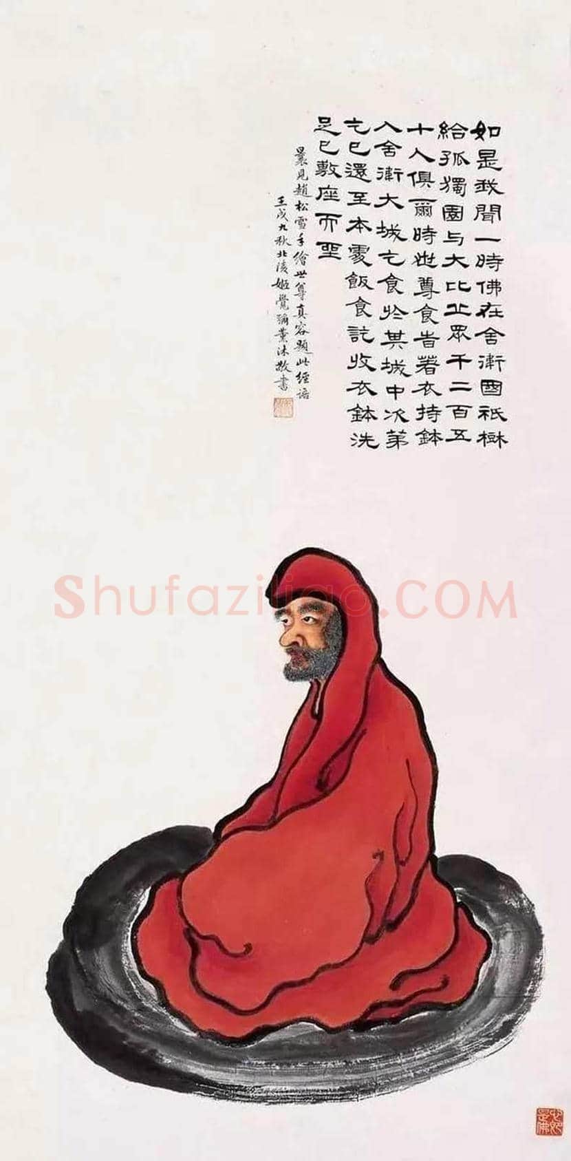 民国第一画佛高手钱化佛作品欣赏 | 书画资料
