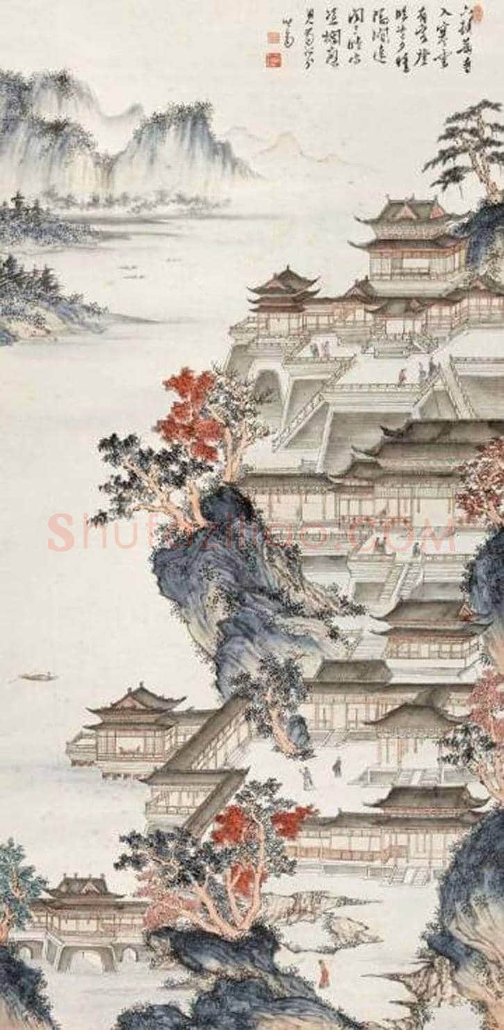 溥儒山水画欣赏 | 书画百科