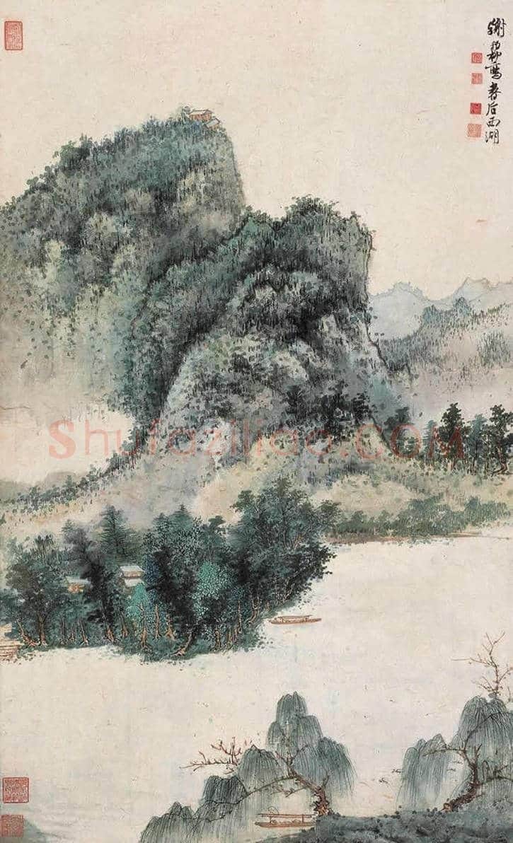 谢稚柳作品欣赏 | 书画学堂