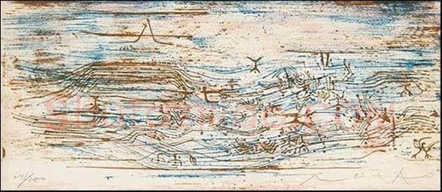 赵无极早期画作欣赏 | 书画常识