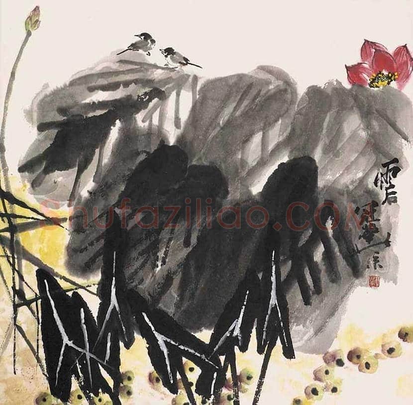 高冠华花鸟画作品欣赏 | 书画常识