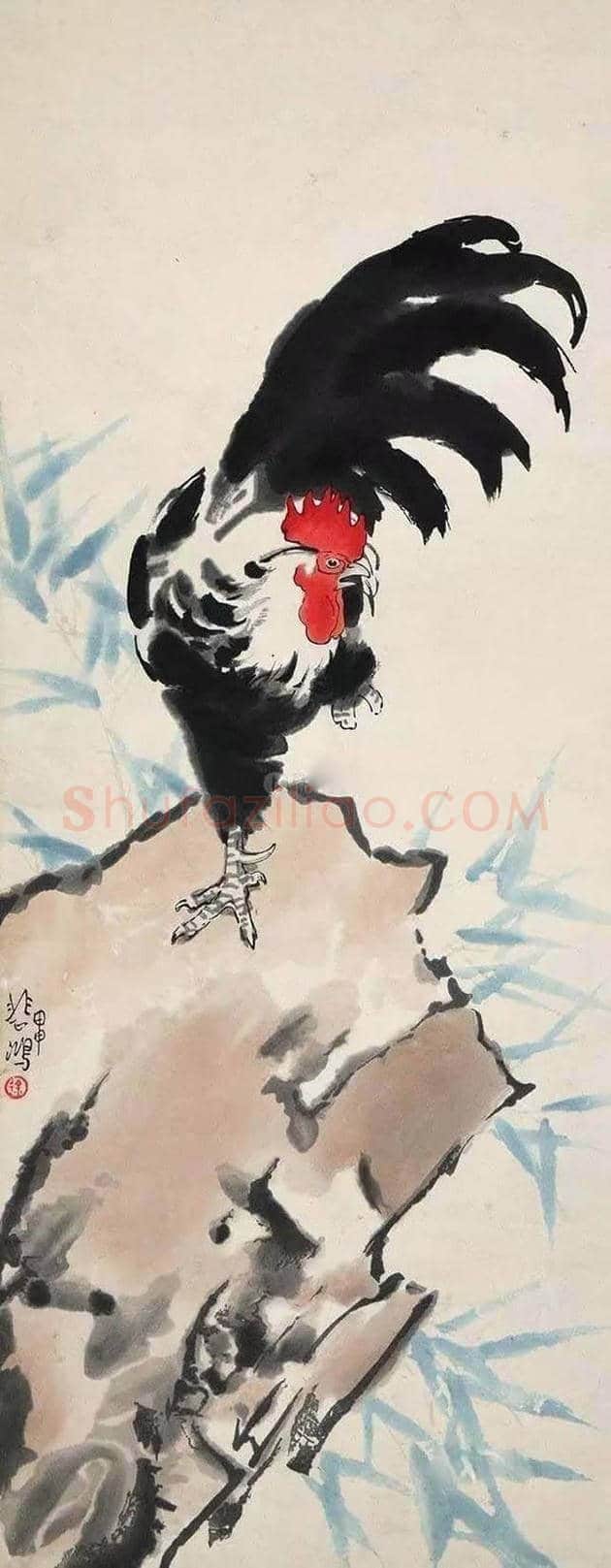 徐悲鸿笔下的46幅家畜图,形象生动 | 书画文摘