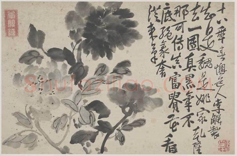 李鱓花鸟册页欣赏 | 书画讲解