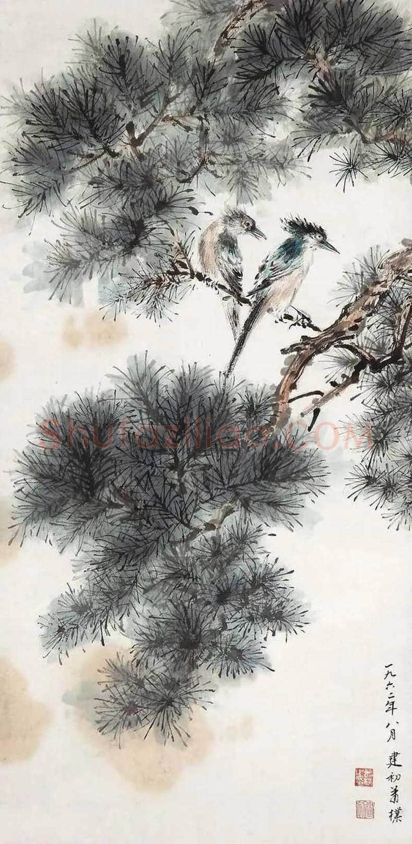 萧建初作品欣赏 | 书画学堂