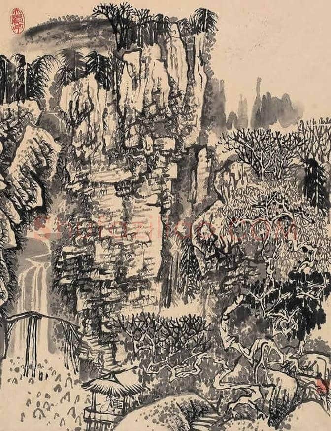 绘画奇人黄秋园作品欣赏(100幅) | 书画百科