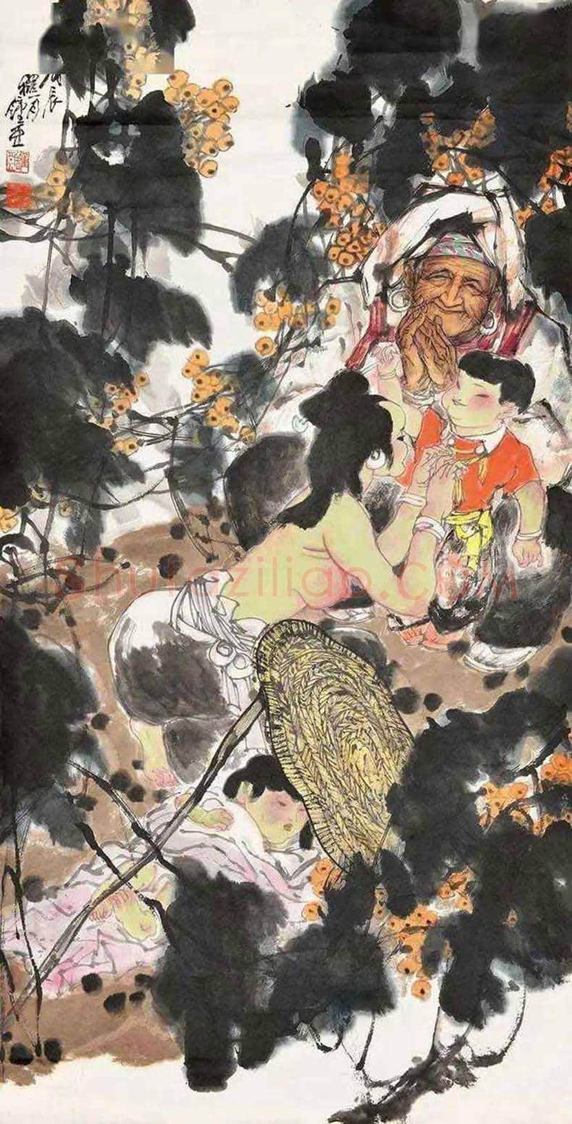 钟增亚人物画欣赏 | 书画常识