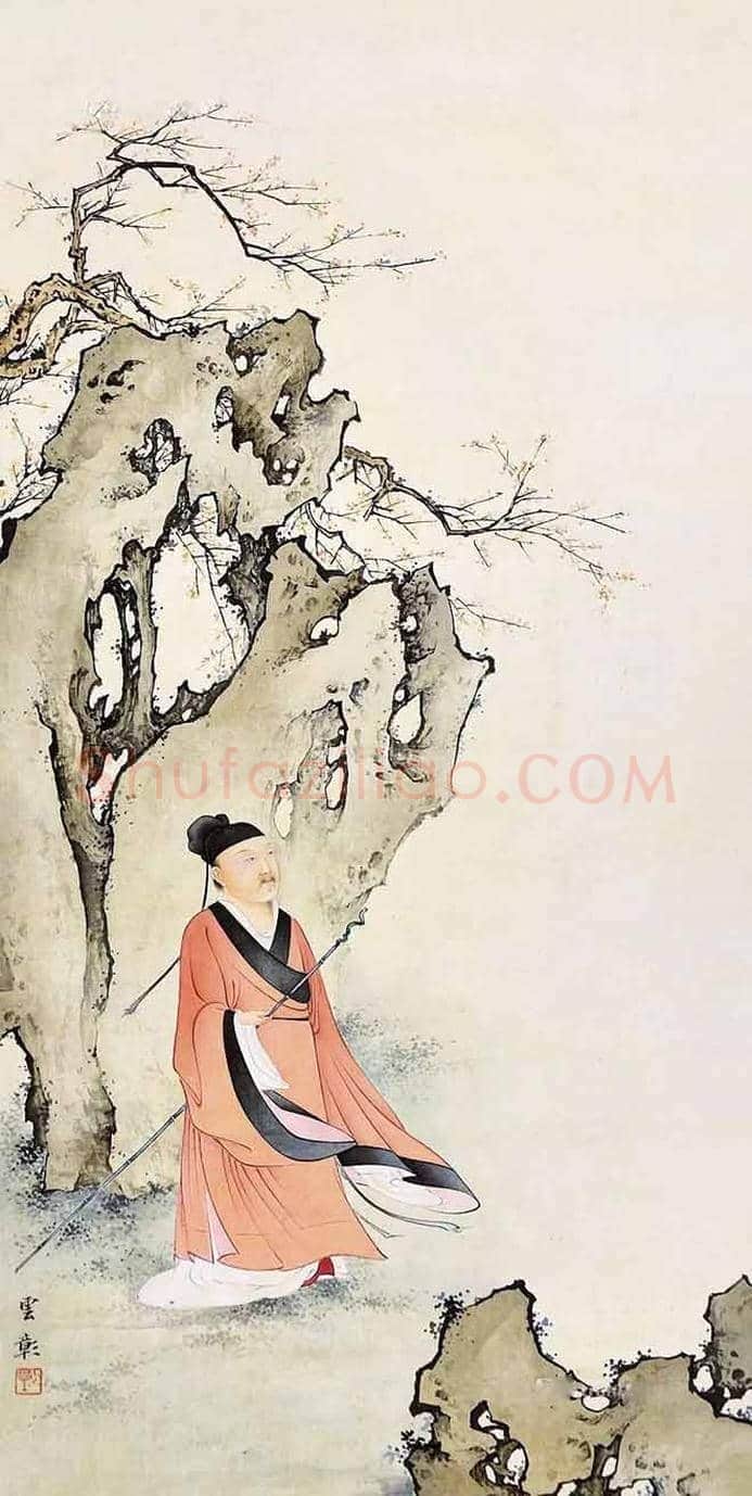 陈少梅人物画，有宋人风格 | 书画百科