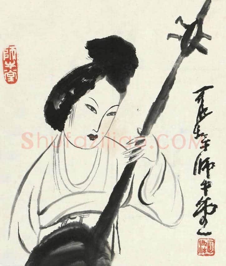 李可染人物画,极少见! | 书画科普