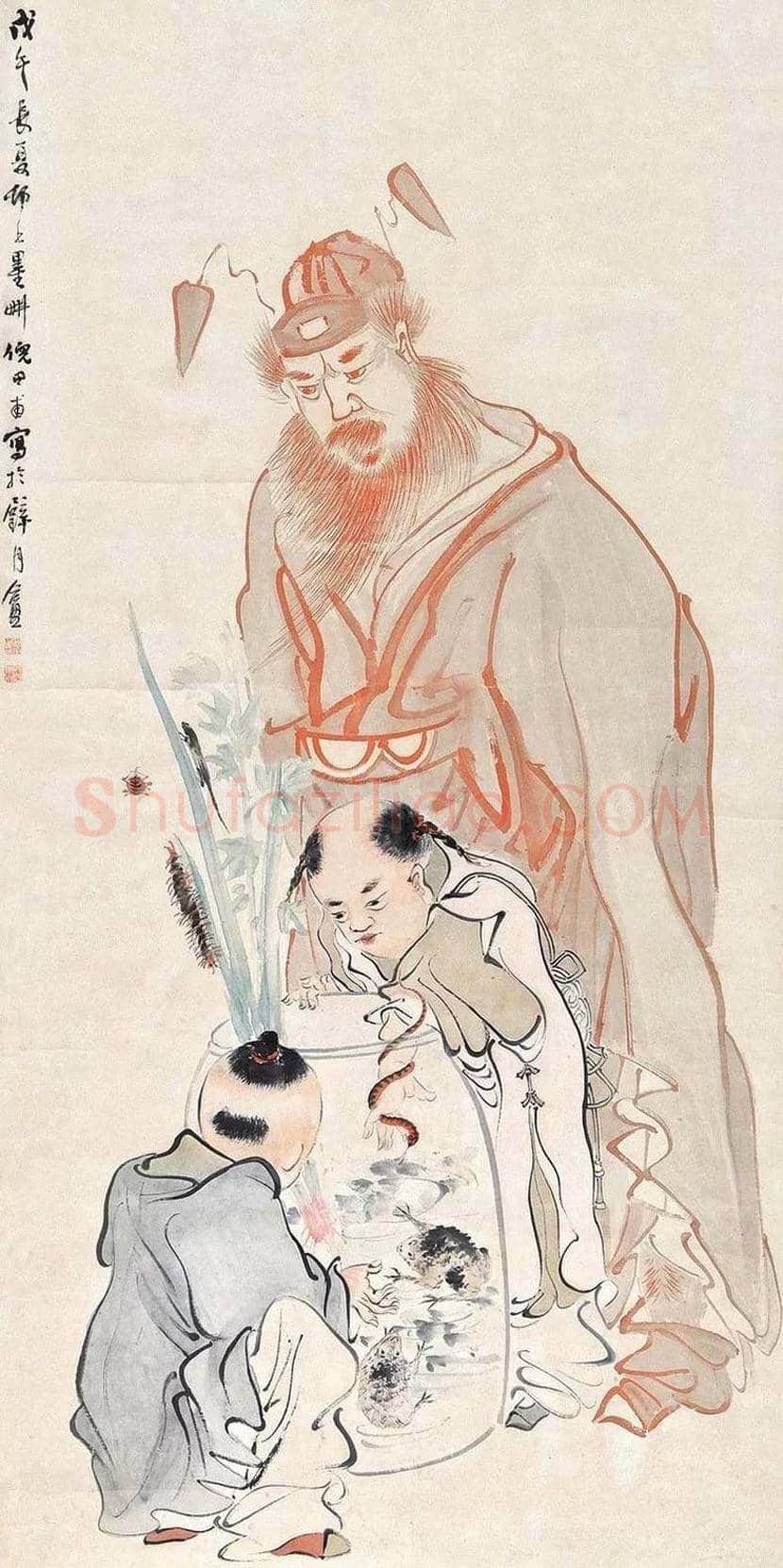 晚清画家｜倪田作品欣赏 | 书画学堂