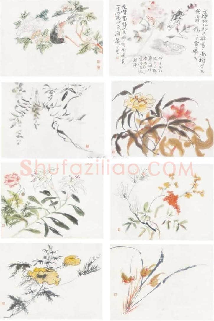 黄宾虹花卉作品拍卖及欣赏 | 书画常识