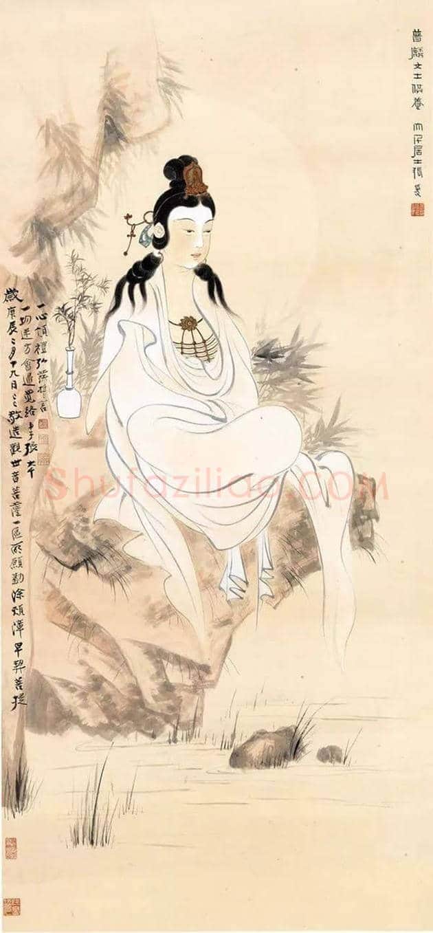 一代画坛巨匠张大千画作欣赏 | 书画学堂