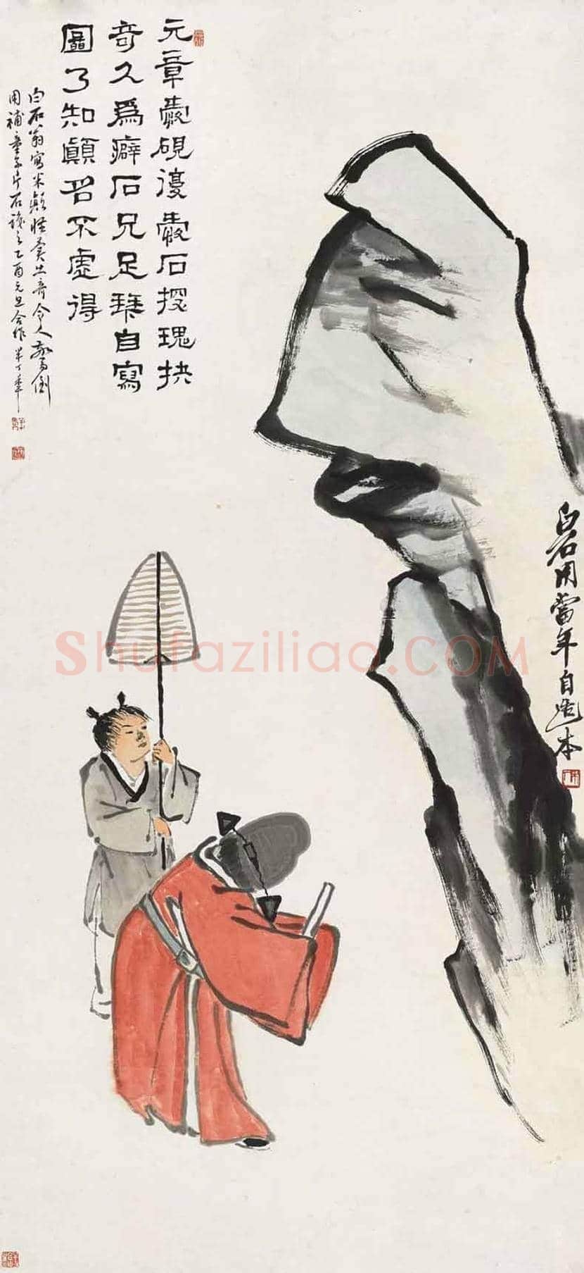 陈半丁人物画作品欣赏 | 书画百科