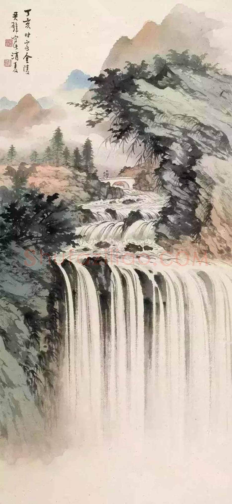 黄君璧山水画欣赏 | 书画知识