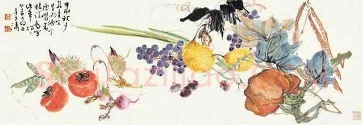 王雪涛蔬果图欣赏 | 书画学堂
