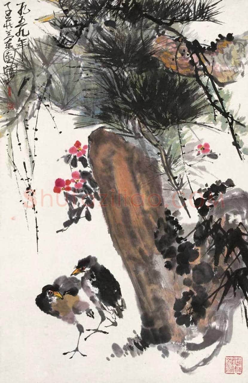 陈子庄花鸟画作品欣赏 | 书画学堂