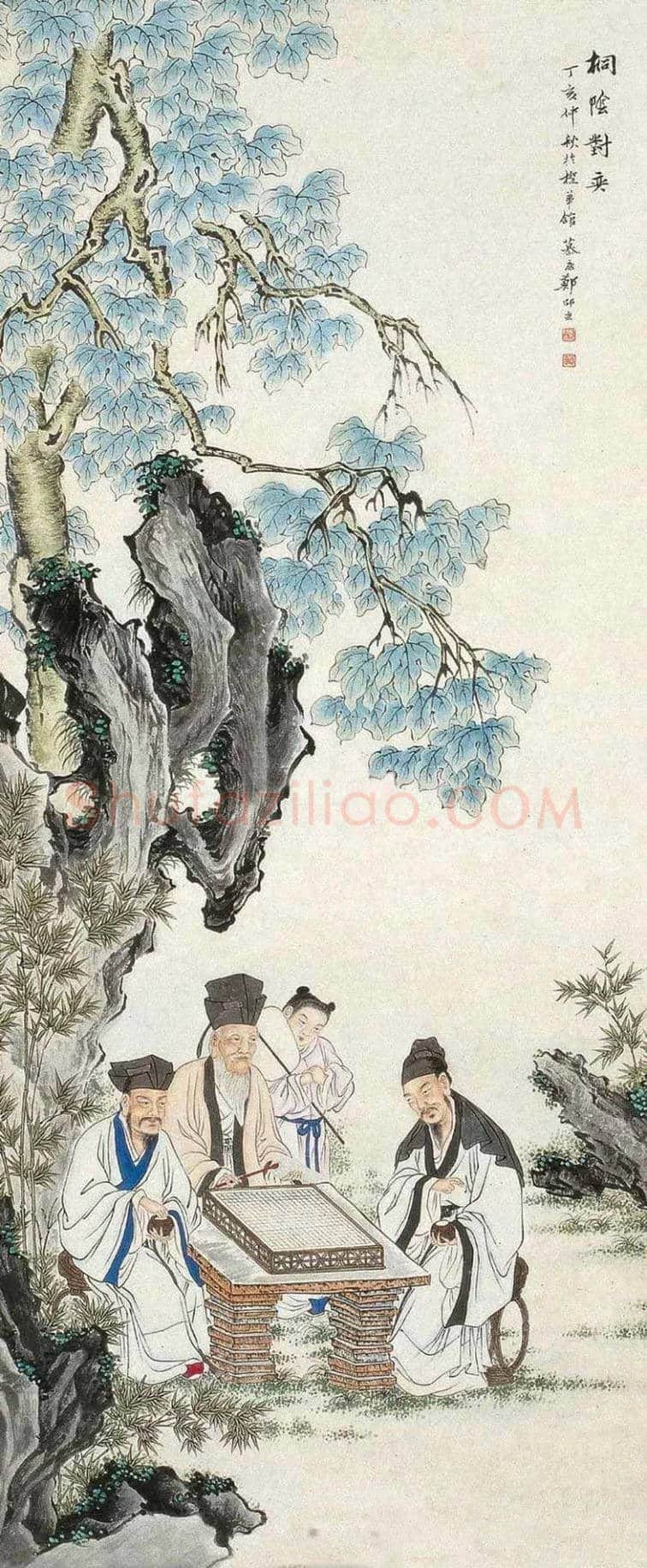 郑慕康人物画作品欣赏 | 书画资料