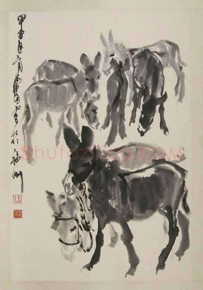 黄胄画驴的情缘 | 书画百科