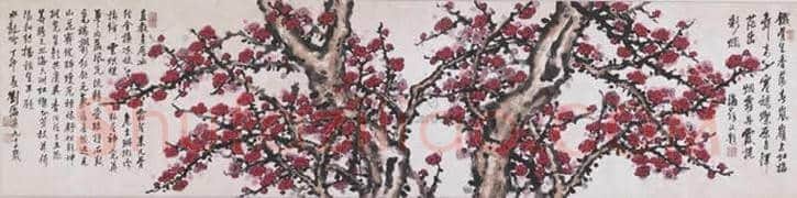 刘海粟梅花图欣赏 | 书画知识