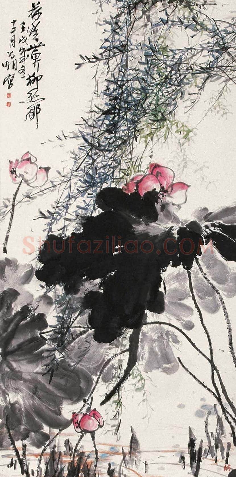 刘昌潮花鸟画作品欣赏 | 书画百科