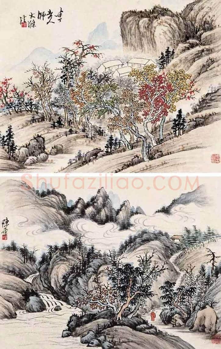 陈半丁山水画欣赏 | 书画知识
