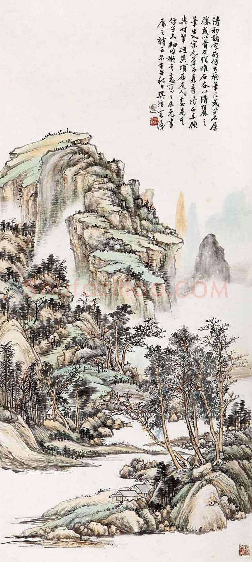 樊浩霖山水画欣赏 | 书画学堂
