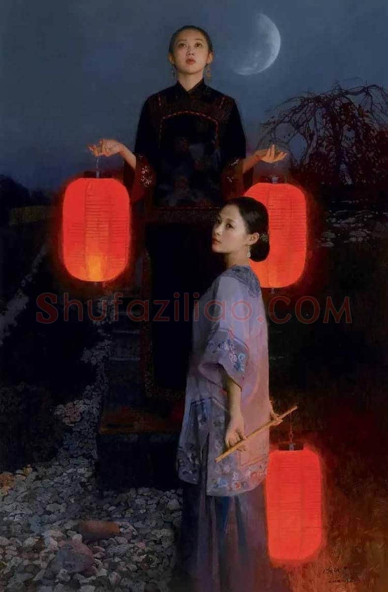 陈衍宁笔下绝美中国女性! | 书画知识