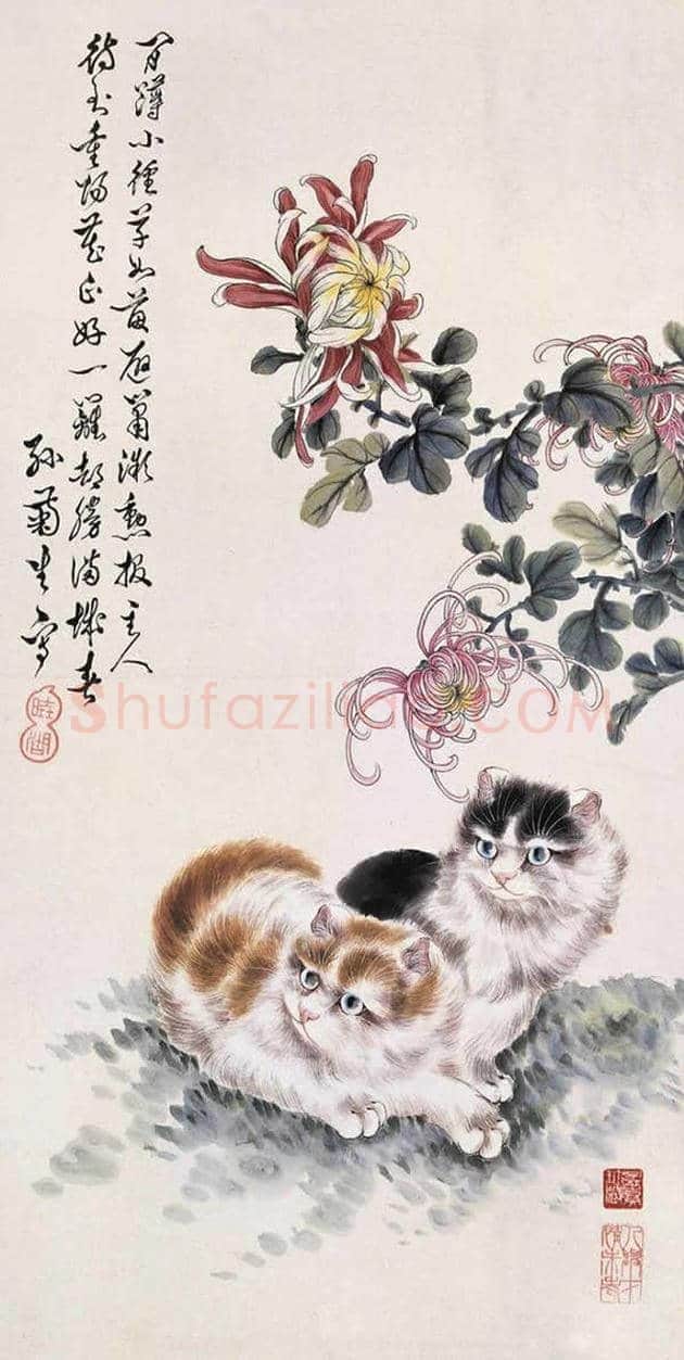 物理老师业余画猫，人称猫王！ | 书画文摘