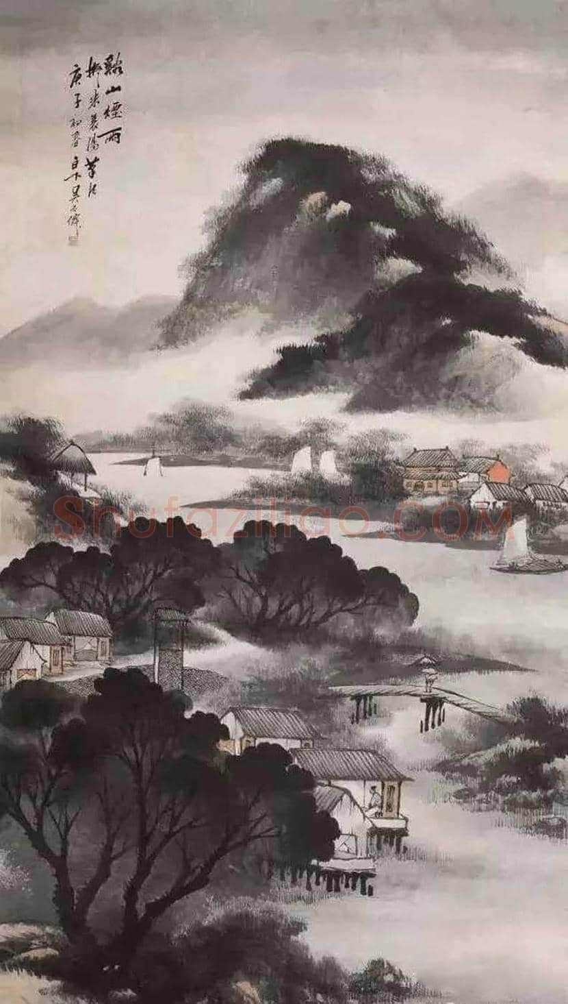 吴石仙山水画欣赏 | 书画科普