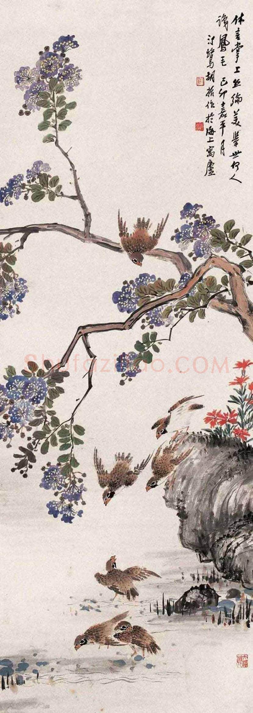 胡汀鹭作品欣赏 | 书画文摘