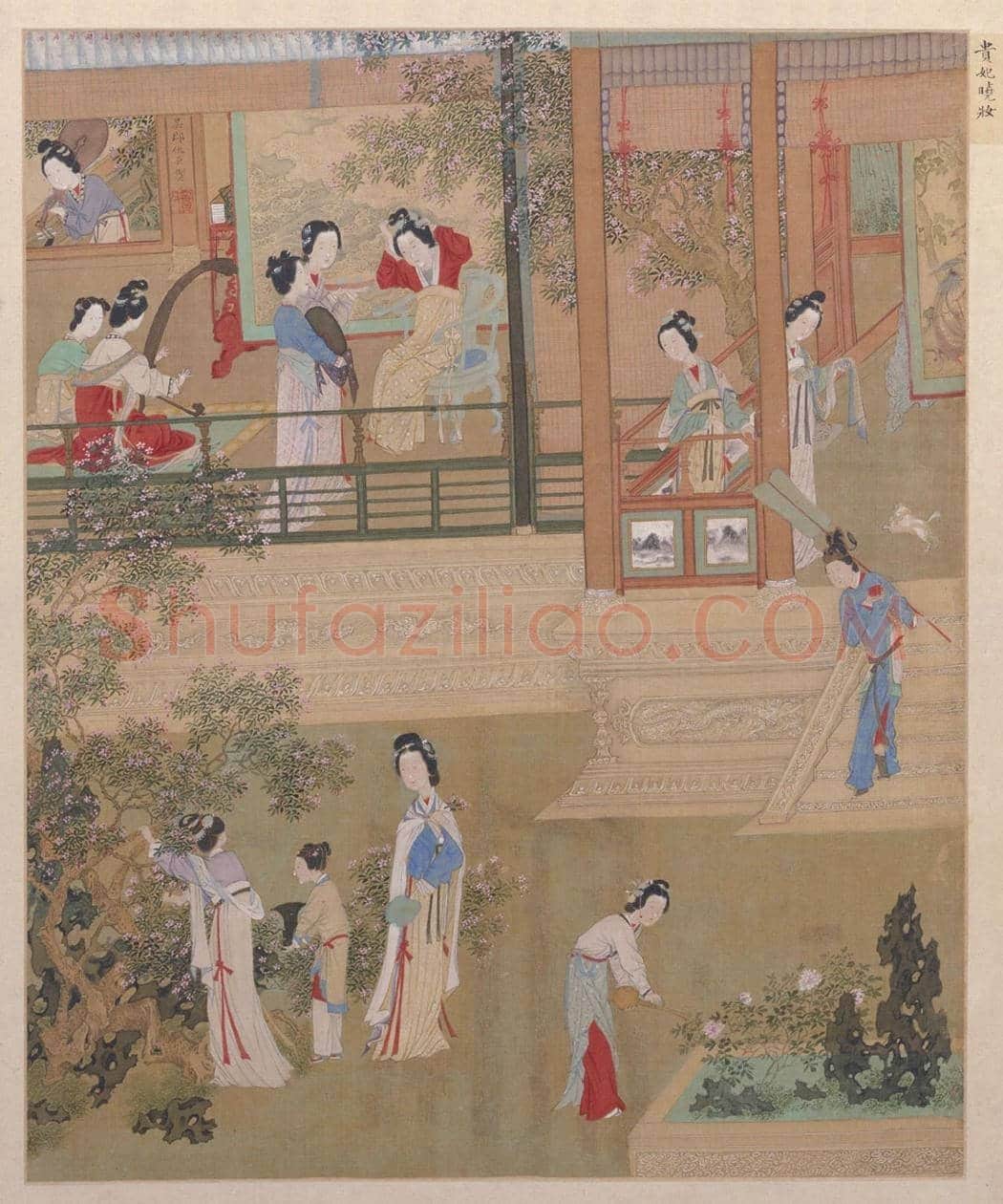 仇英《人物故事图》欣赏 | 著名国画图片