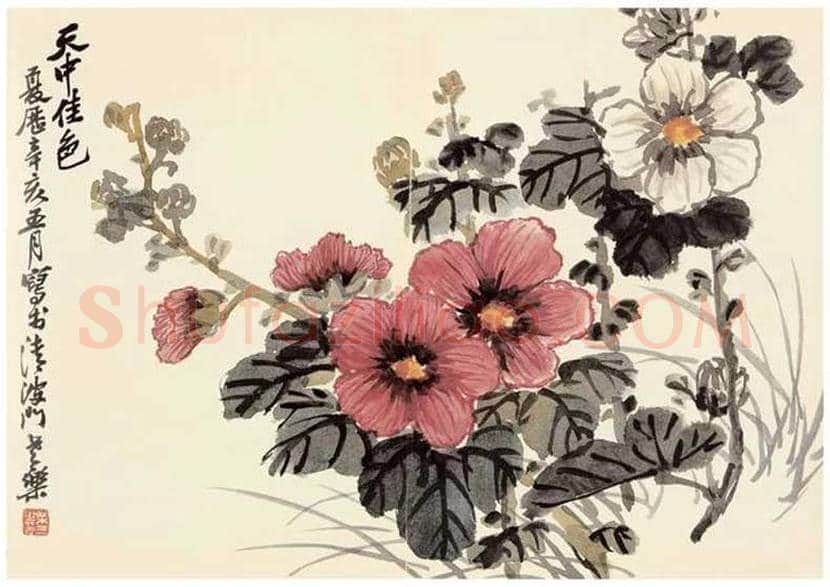 诸乐三国画作品欣赏 | 书画百科