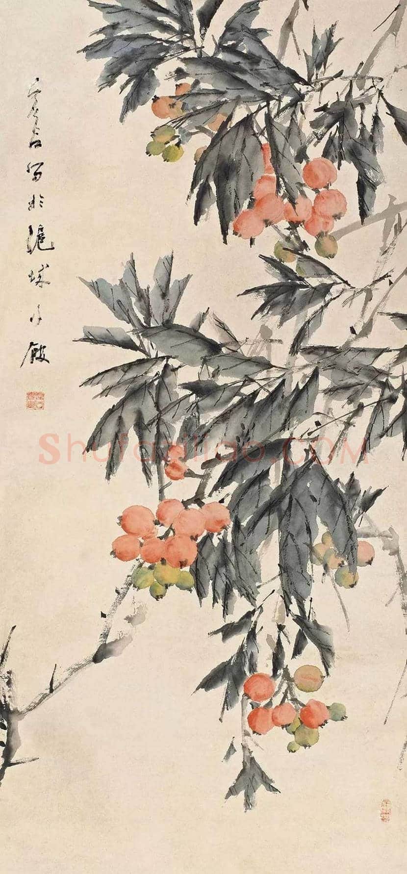 虚谷作品欣赏 | 书画科普
