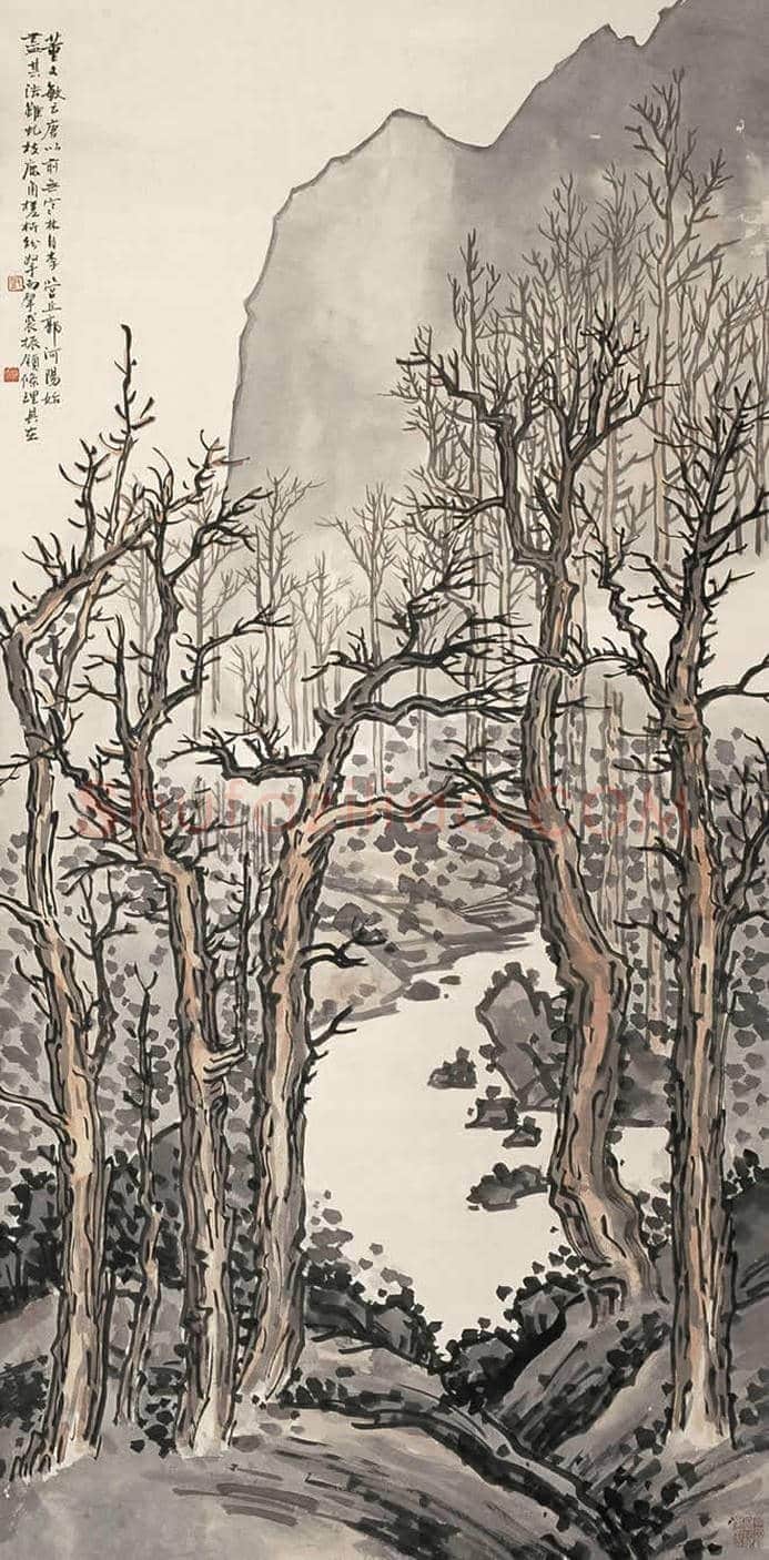 刘海粟山水画欣赏 | 书画文摘