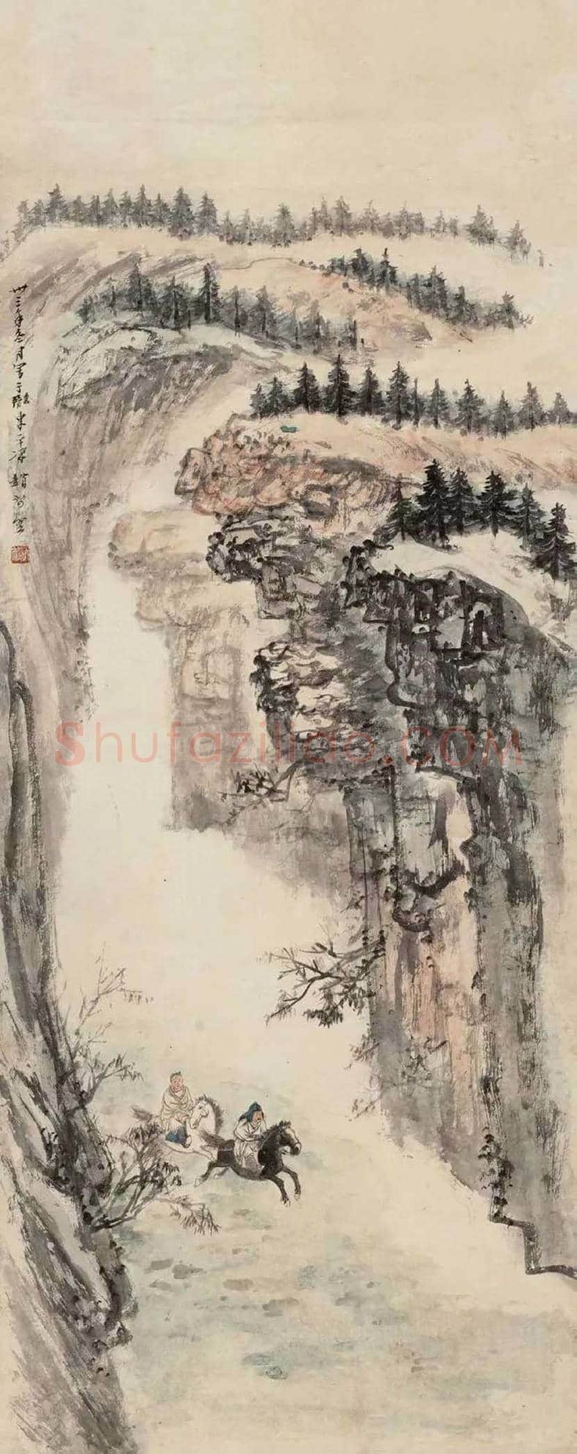赵望云国画作品欣赏 | 书画常识