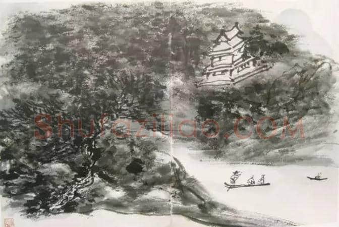 黄宾虹绘画技法丨对积墨表现技法的极致追求 | 书画文摘