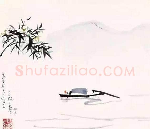 吴冠中笔下的船，充满着诗情画意 | 书画百科