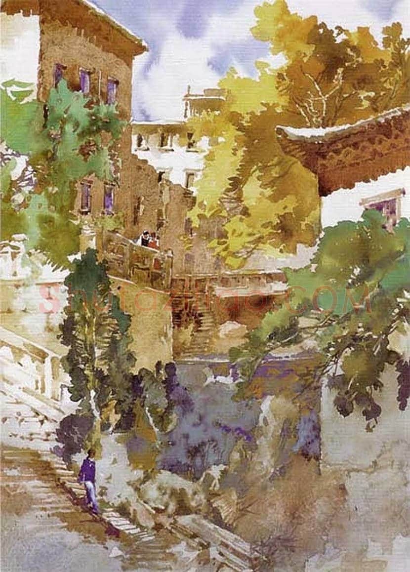 李剑晨水彩画作品欣赏 | 书画科普