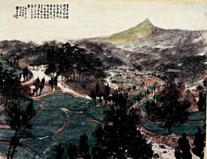傅抱石山水画高清大图，美醉了！ | 书画科普