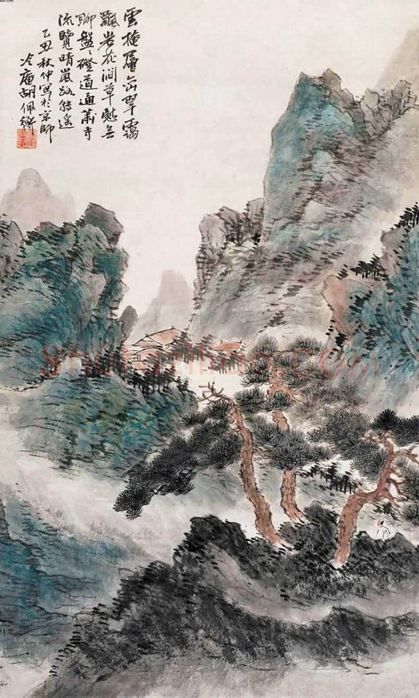 胡佩衡山水画作品欣赏 | 书画知识