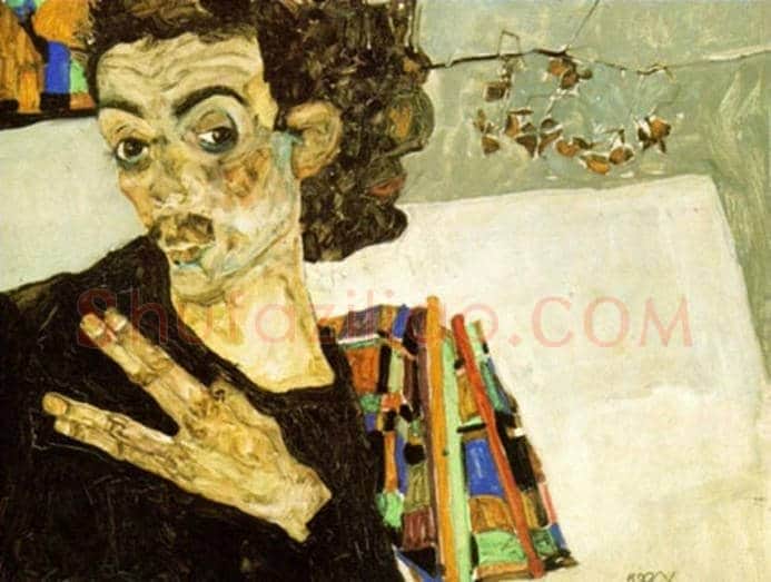 埃贡·席勒作品欣赏 | 书画学堂