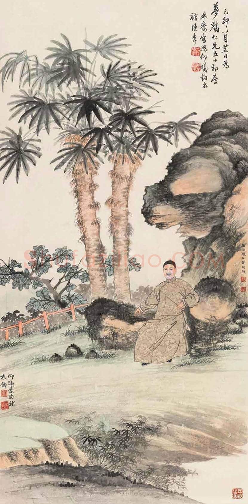 陈半丁人物画作品欣赏 | 书画百科